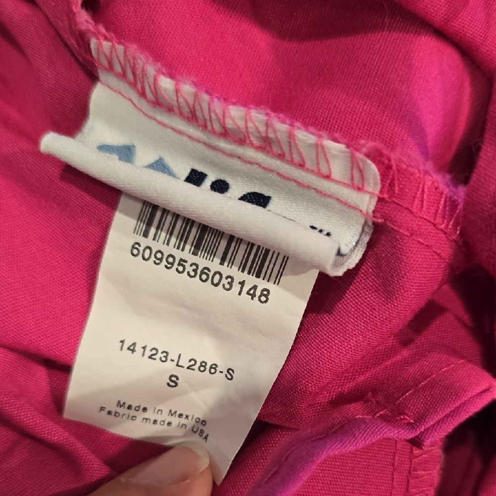 White Cross Multicolor Patterned Garment - image 4